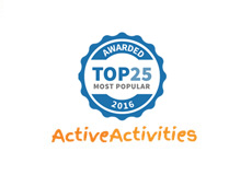 ActiveActivities Most Popular 2016 Award