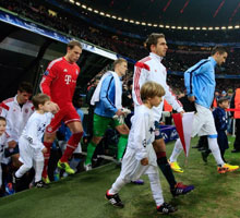 MFA's Ferris Henckman at the Allianz Arena